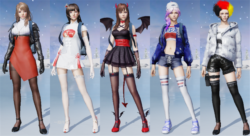 oppo版【红色主宰者s1跑车】小魔女,曲致国风,青春之歌等_荒野行动_全