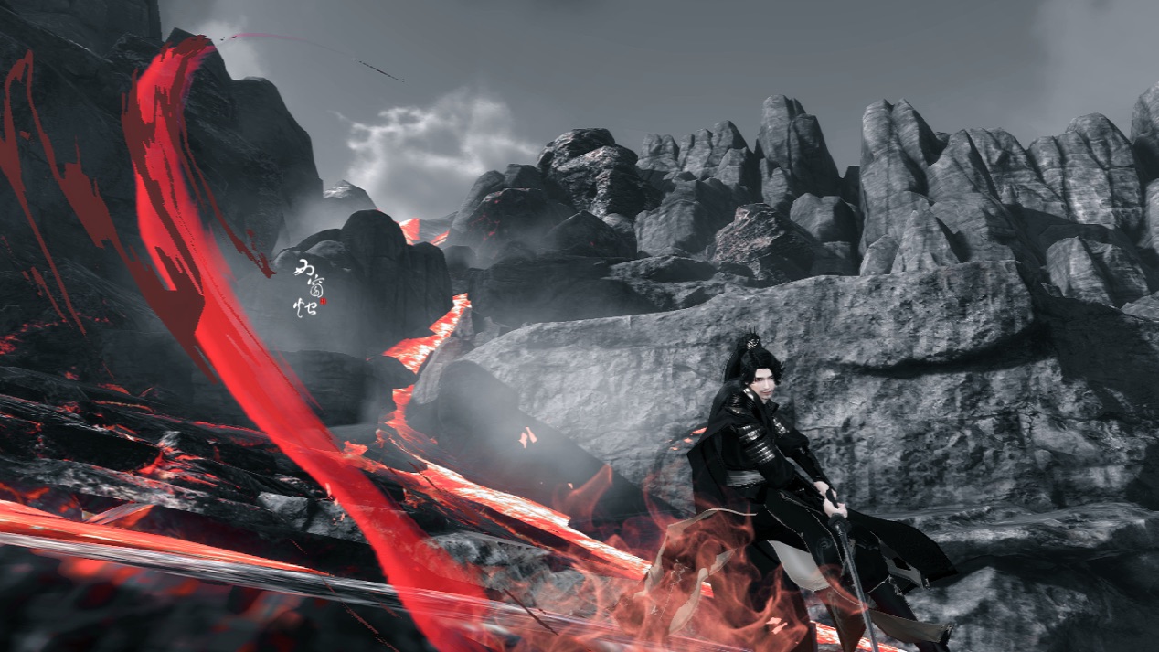 单特效神刀白发黑船