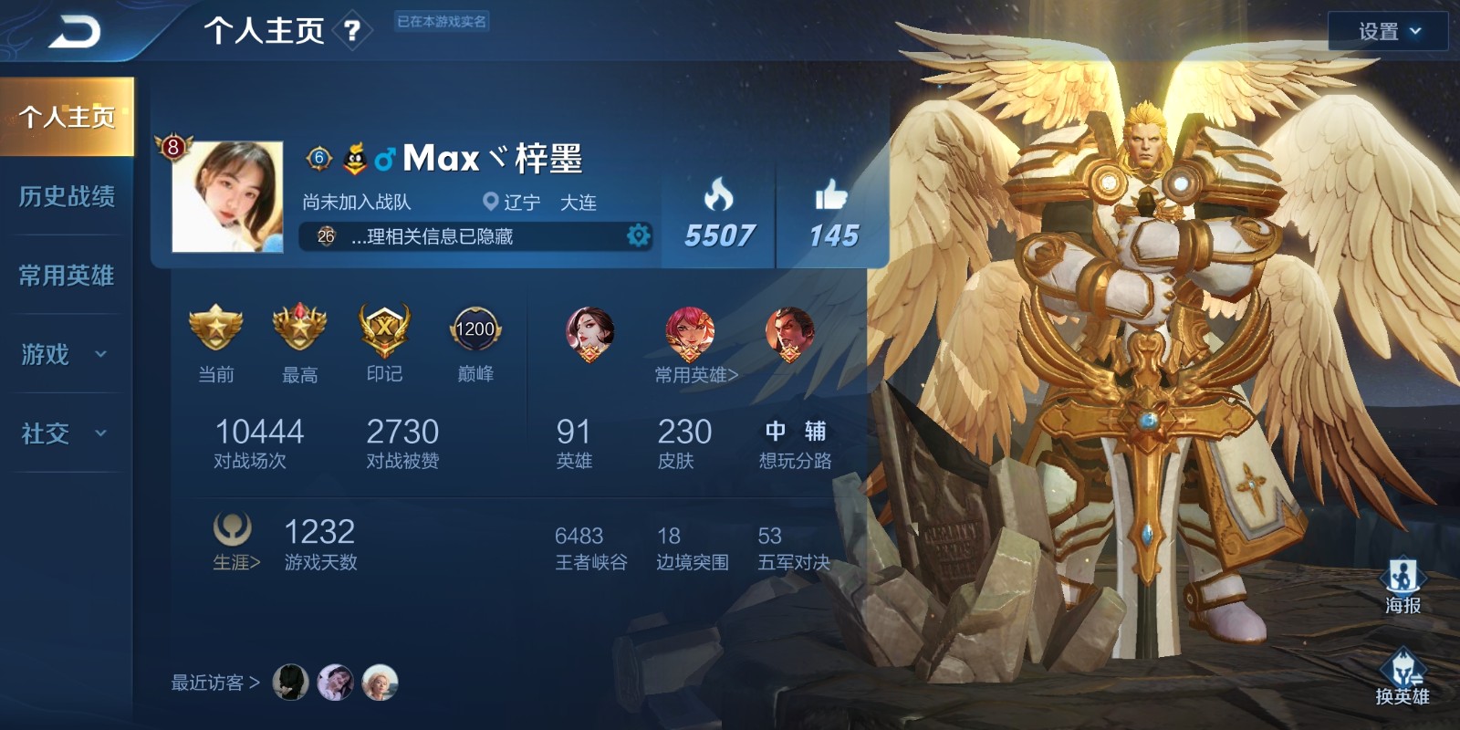 『胖源出租』230款皮肤精致v8|20页满铭文随意调配|_王者荣耀_安卓